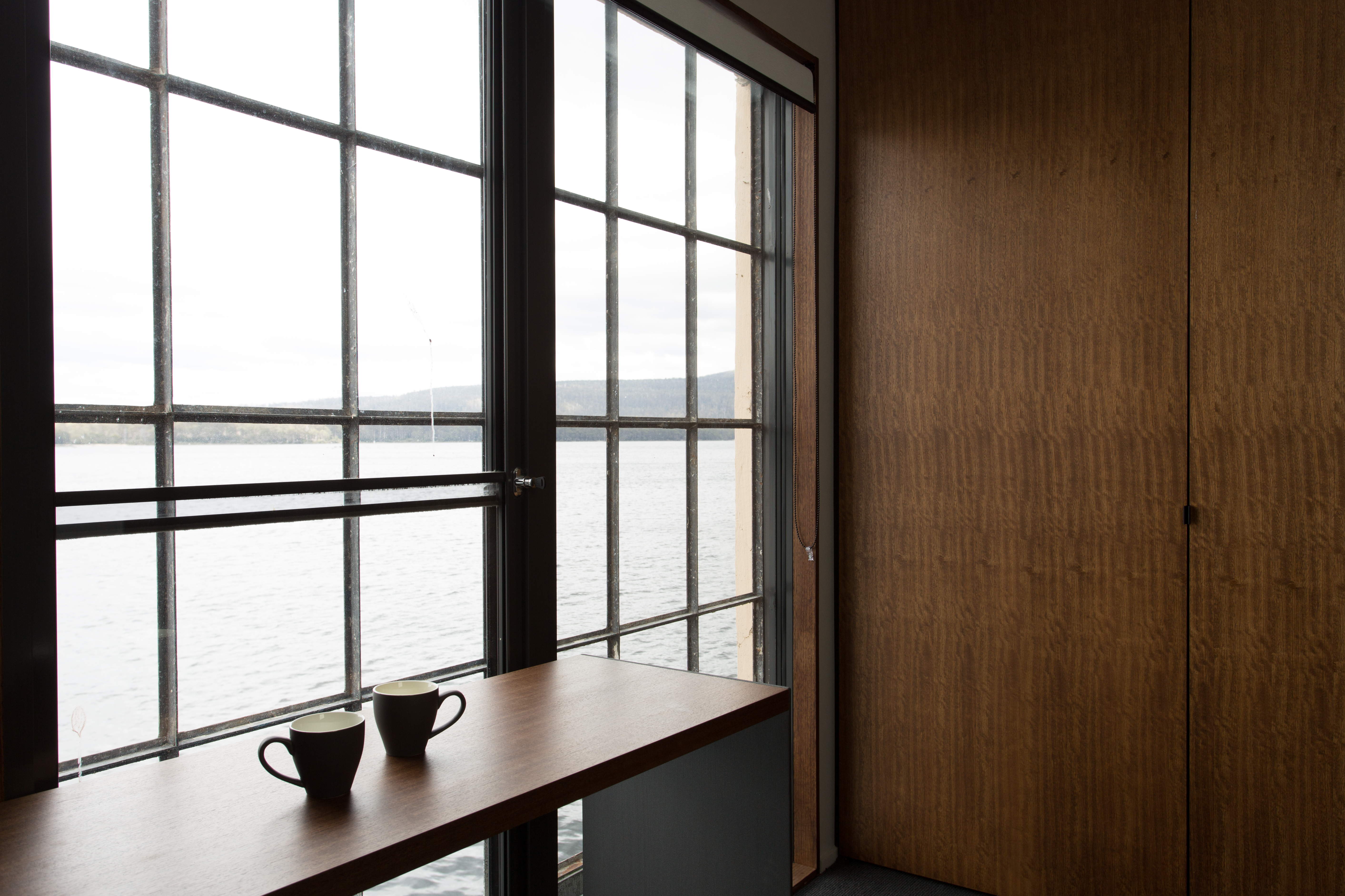 Sip your morning coffee while overlooking Lake St. Clair.